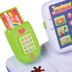 Touchpad Cash Register | Interactive Playset with Calculator & Accessories