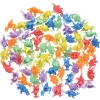 Translucent Dino Counters | 60-Piece Light Table Dinosaur Math, STEM & Sensory Manipulative Set