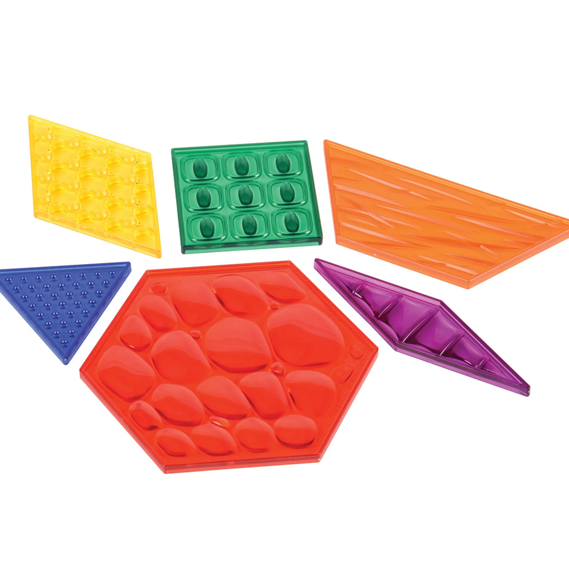 Translucent Sensory Pattern Blocks