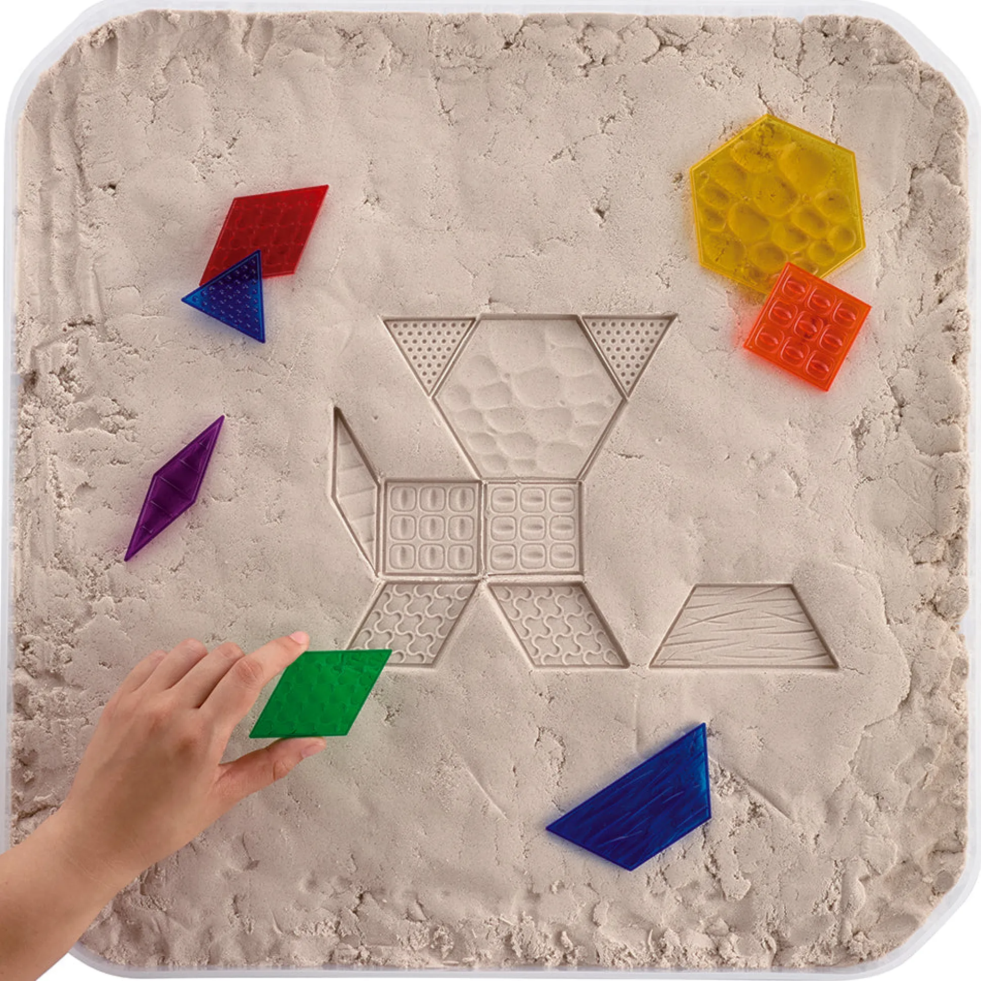 Translucent Sensory Pattern Blocks