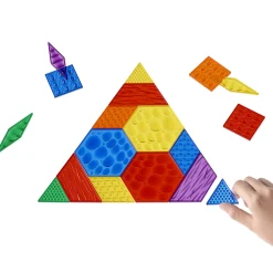 Translucent Sensory Pattern Blocks
