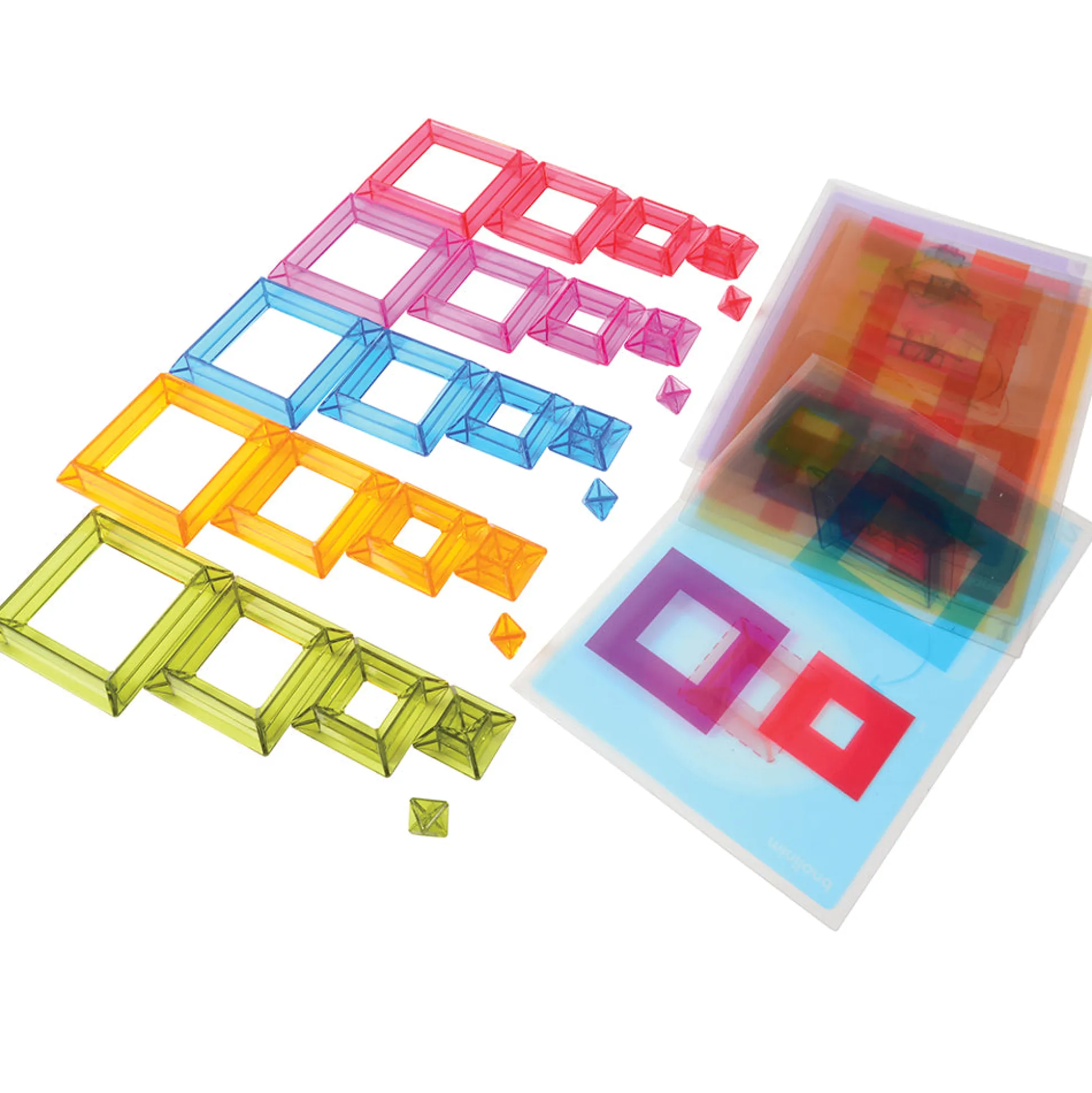 Translucent Stacking Pyramids