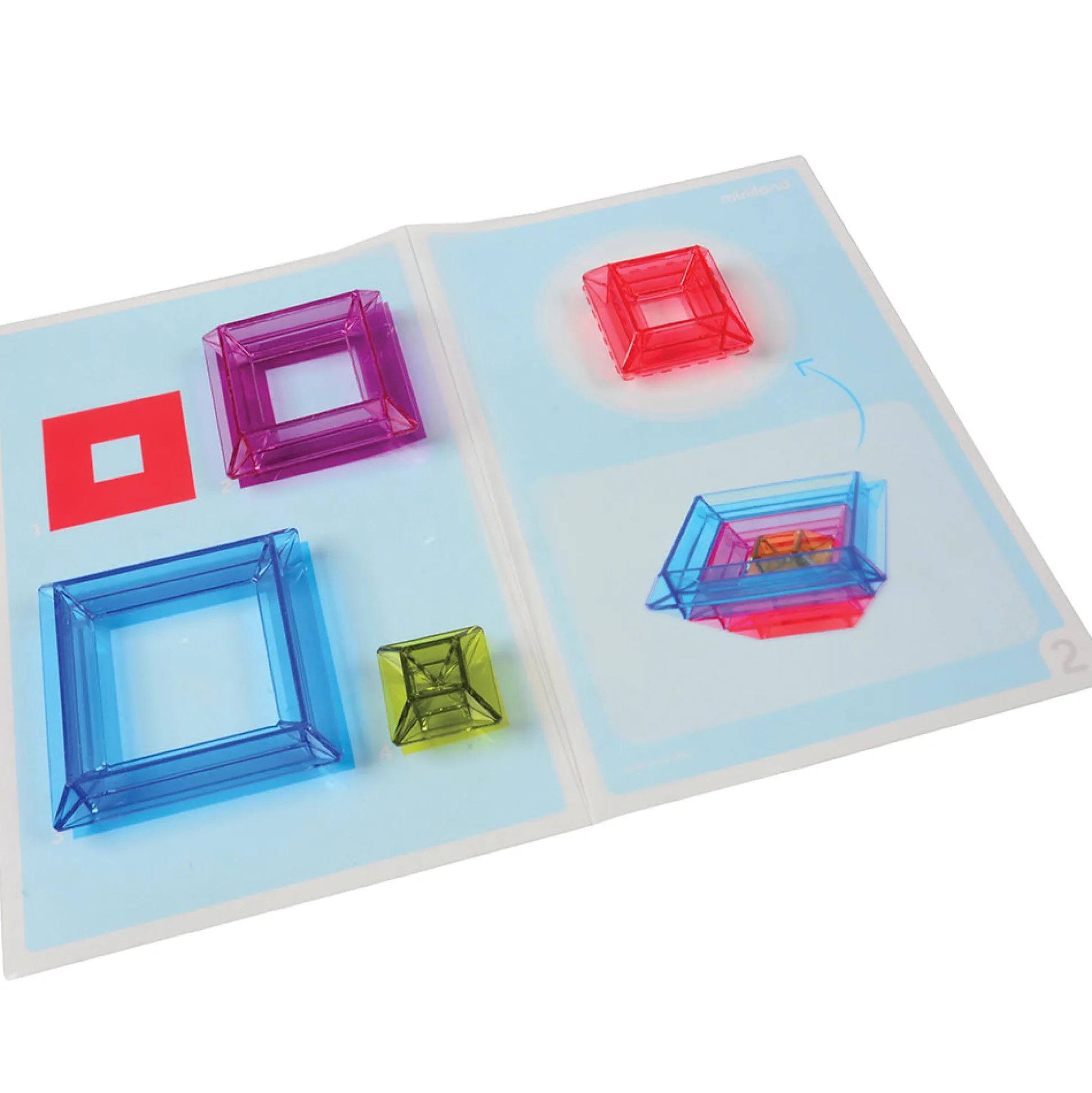 Translucent Stacking Pyramids