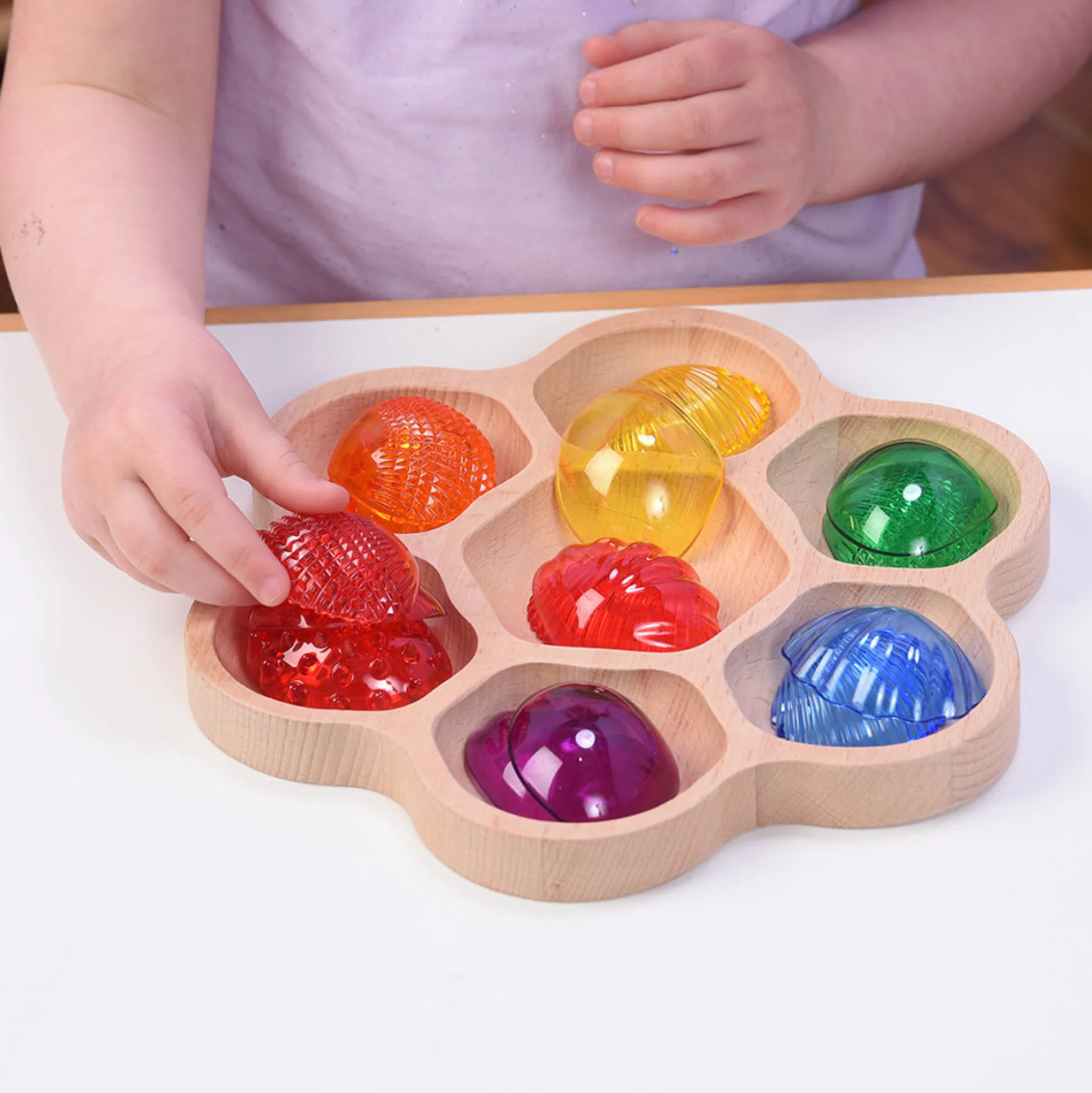 Translucent Tactile Shells