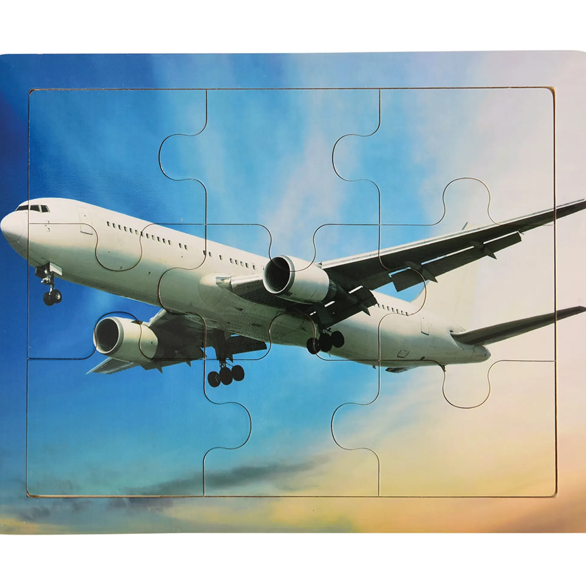 Transportation Puzzles Set