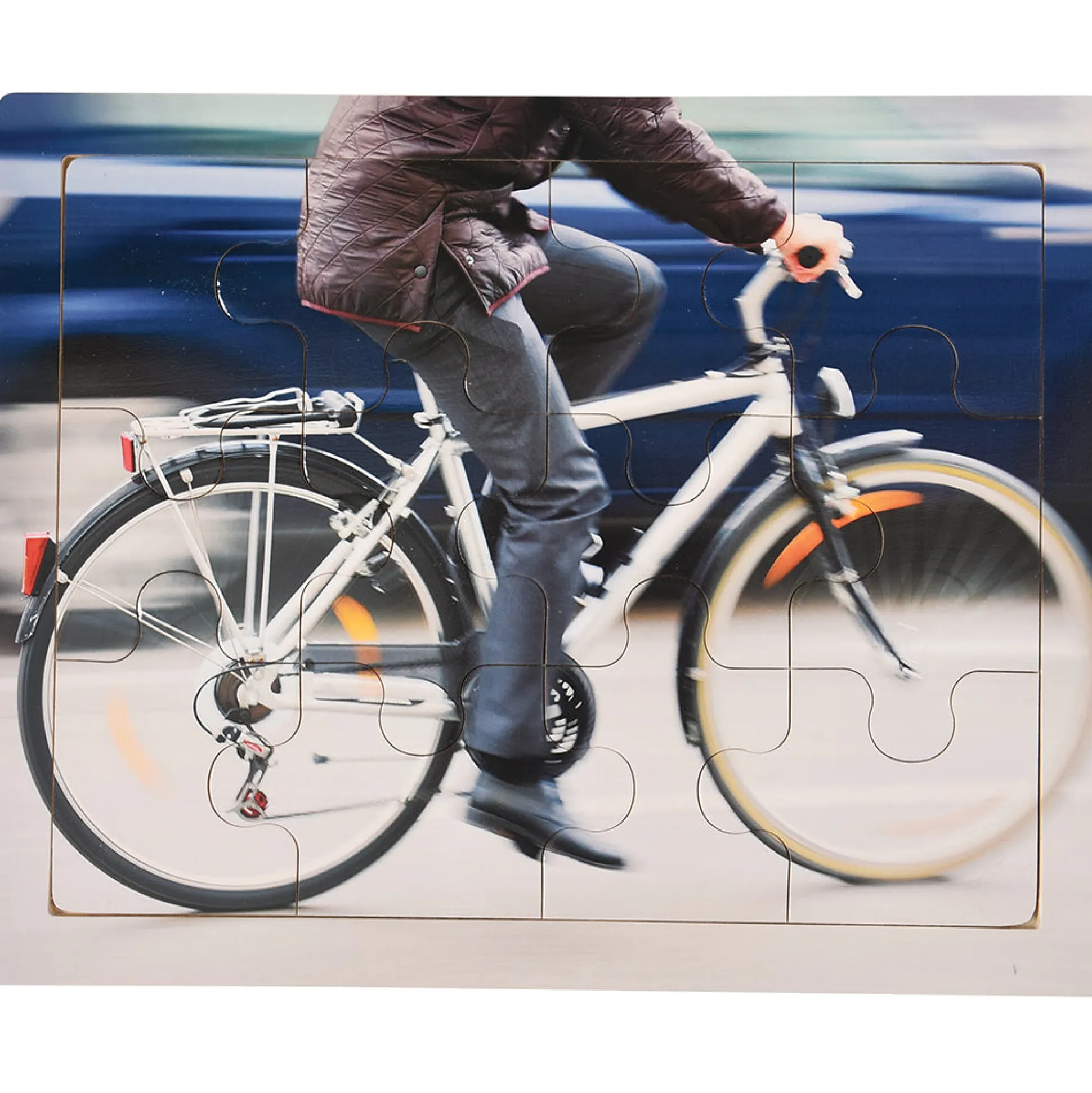 Transportation Puzzles Set