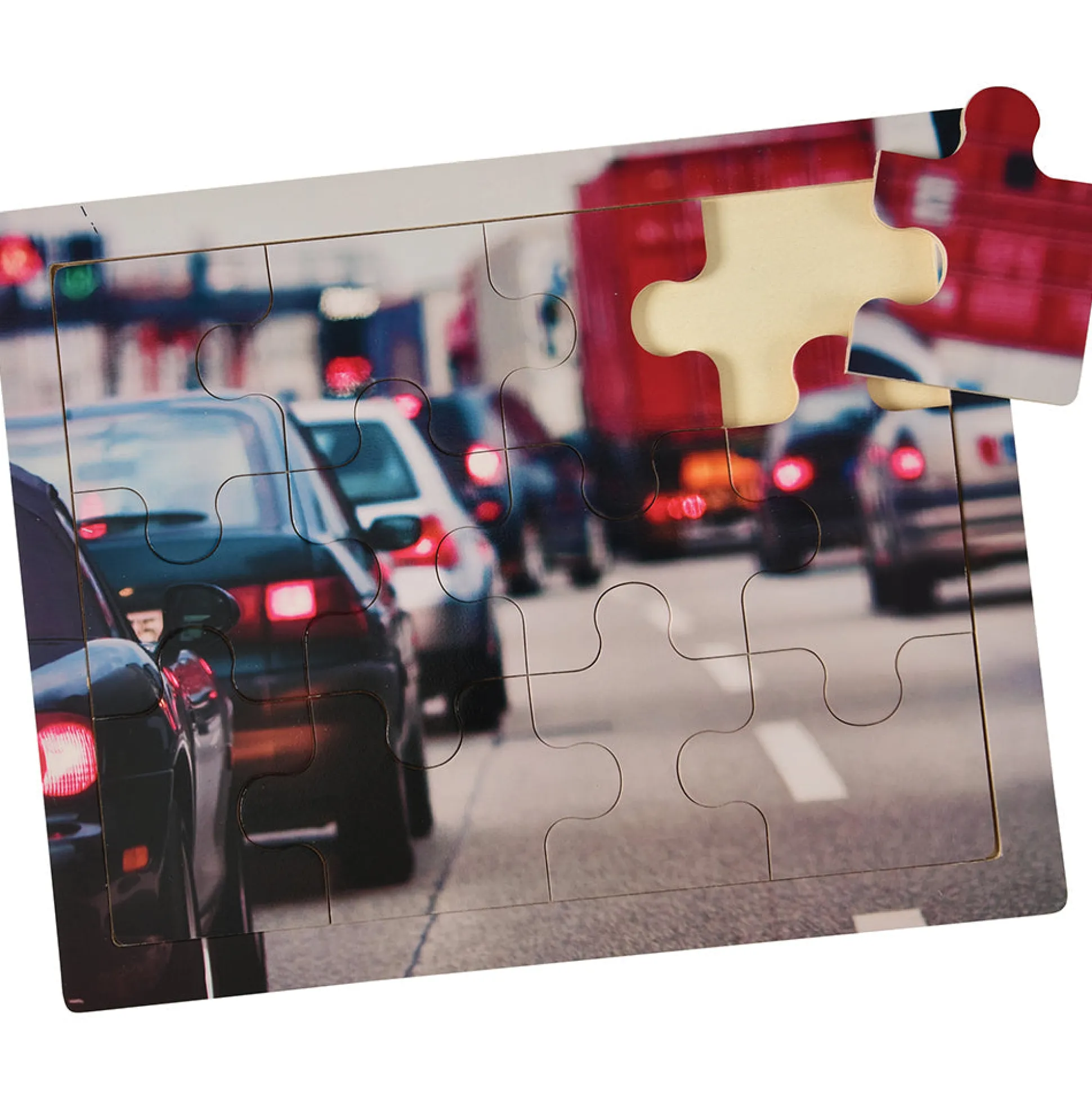 Transportation Puzzles Set