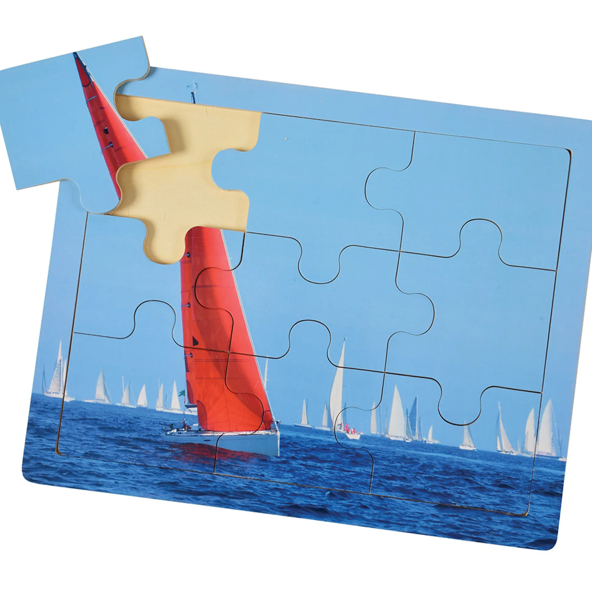 Transportation Puzzles Set