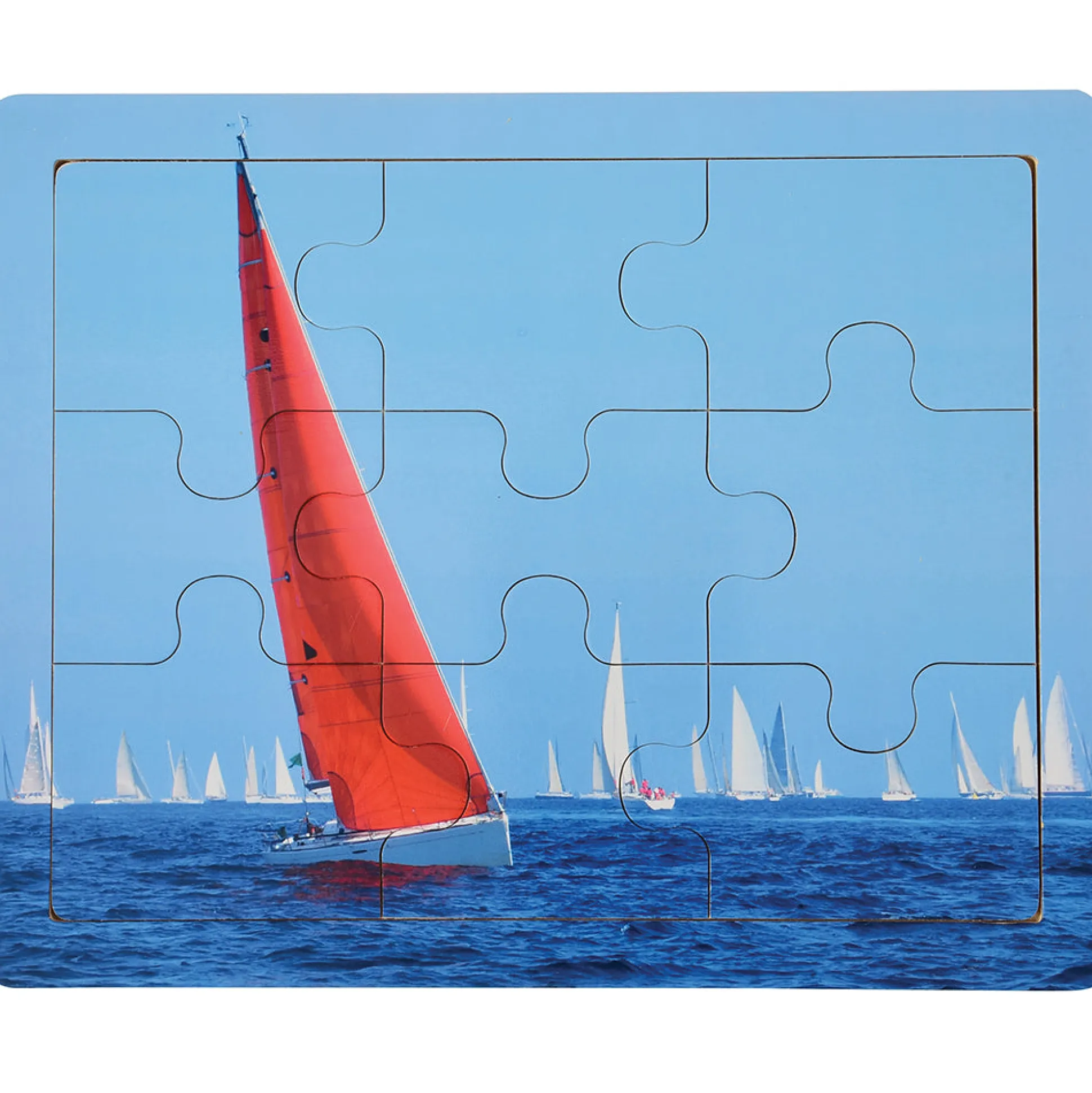 Transportation Puzzles Set