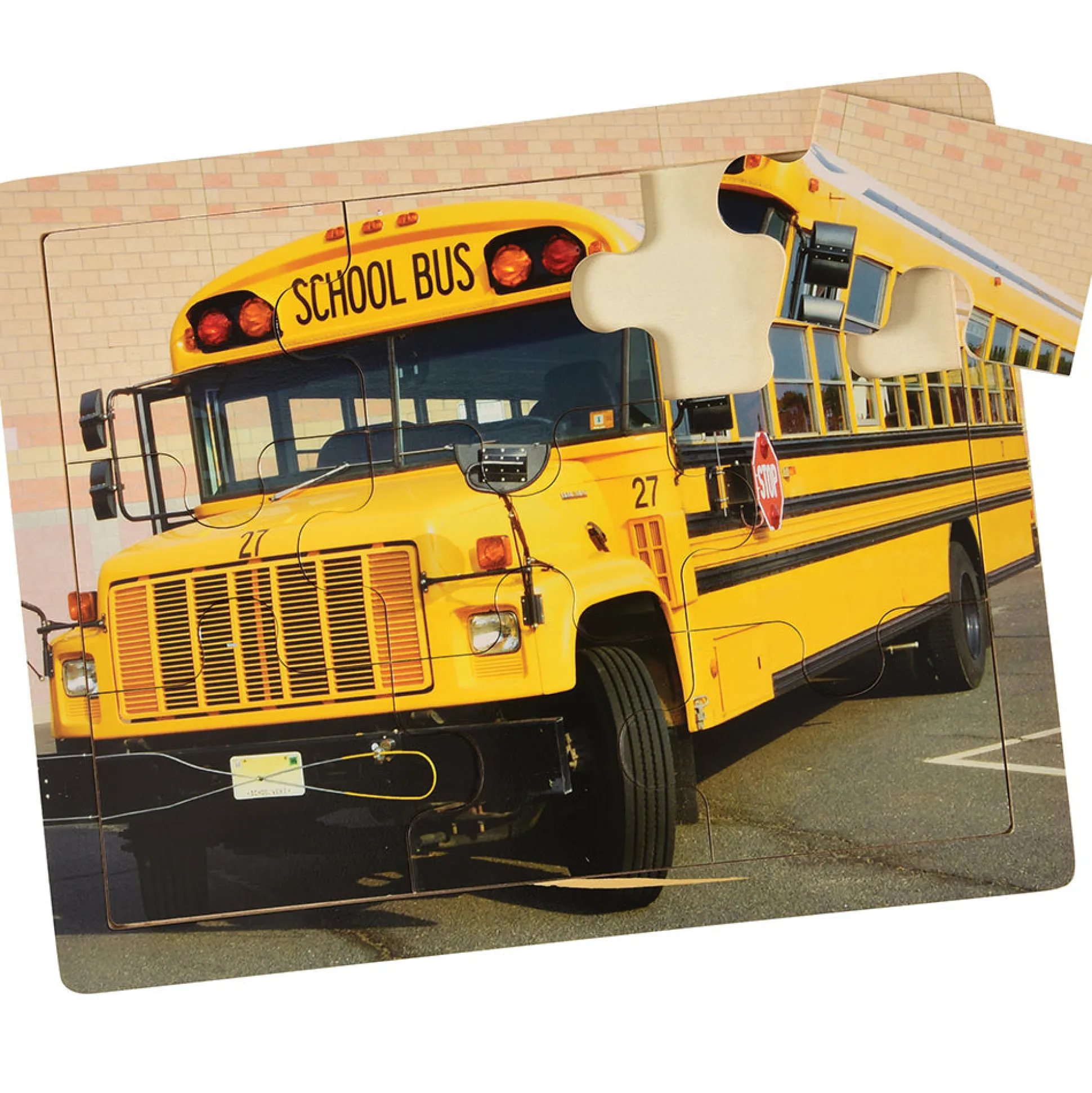 Transportation Puzzles Set