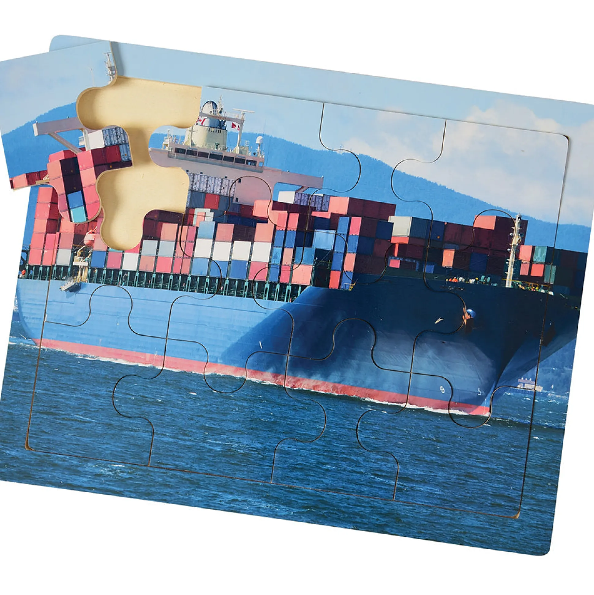 Transportation Puzzles Set