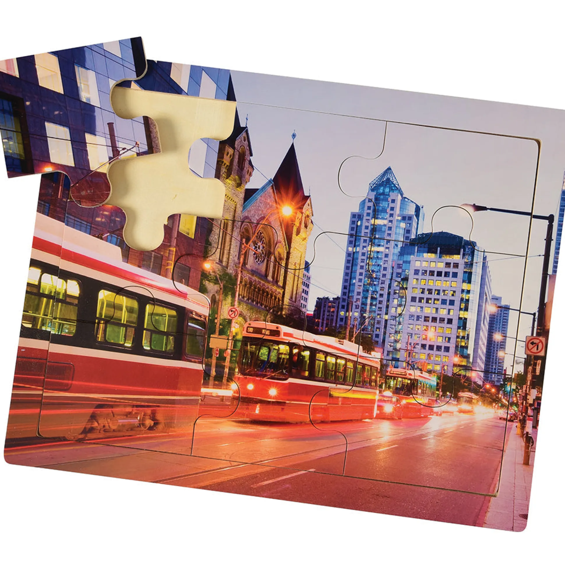 Transportation Puzzles Set