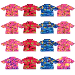 Tropical Shirt Memo Pads - Set of 12