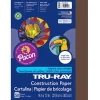 Tru-Ray® Construction Paper, Dark Brown, 9" x 12" - 50 Sheets