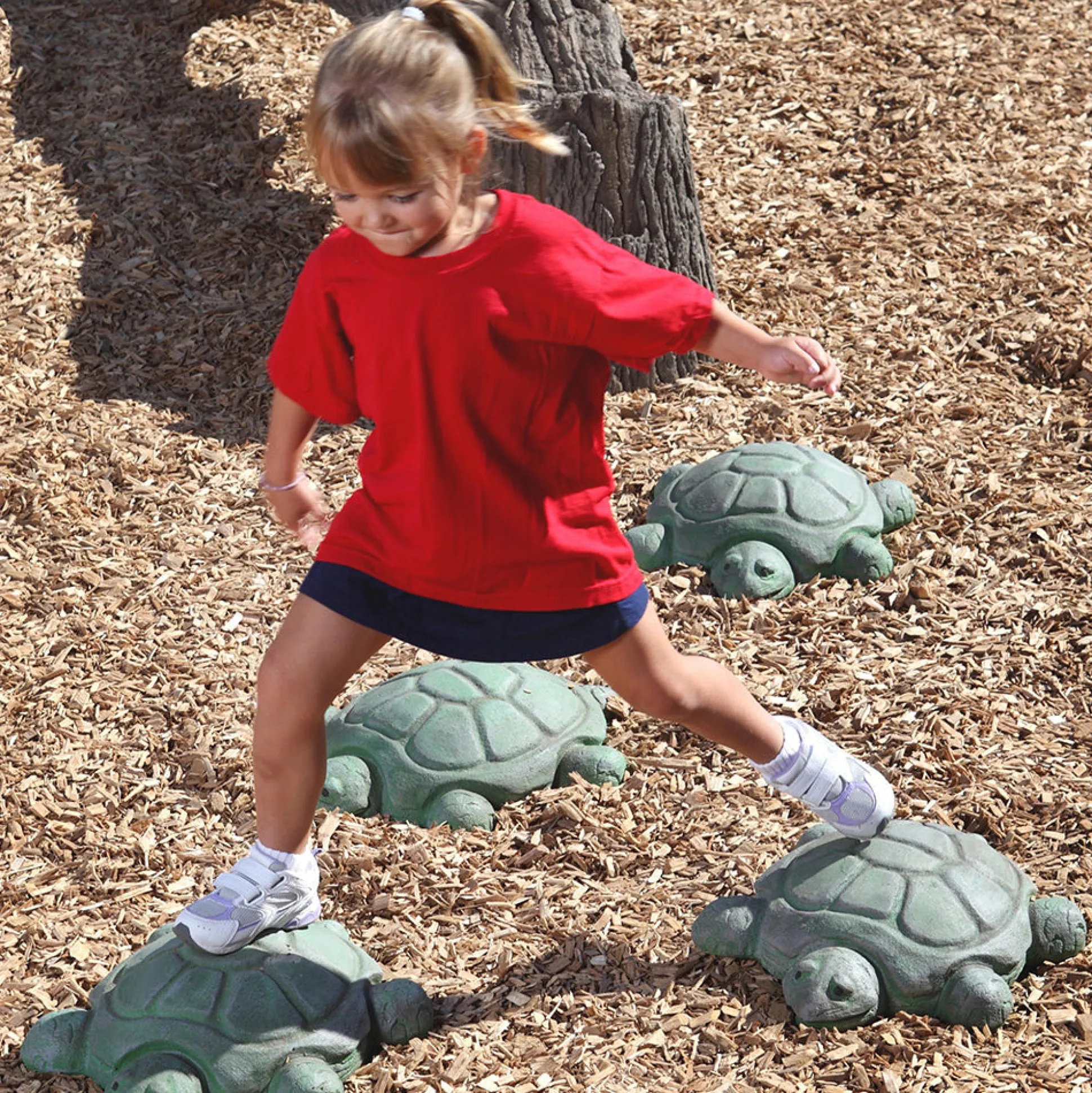 Turtle Stepping Stones | Durable Outdoor Balance Play Set