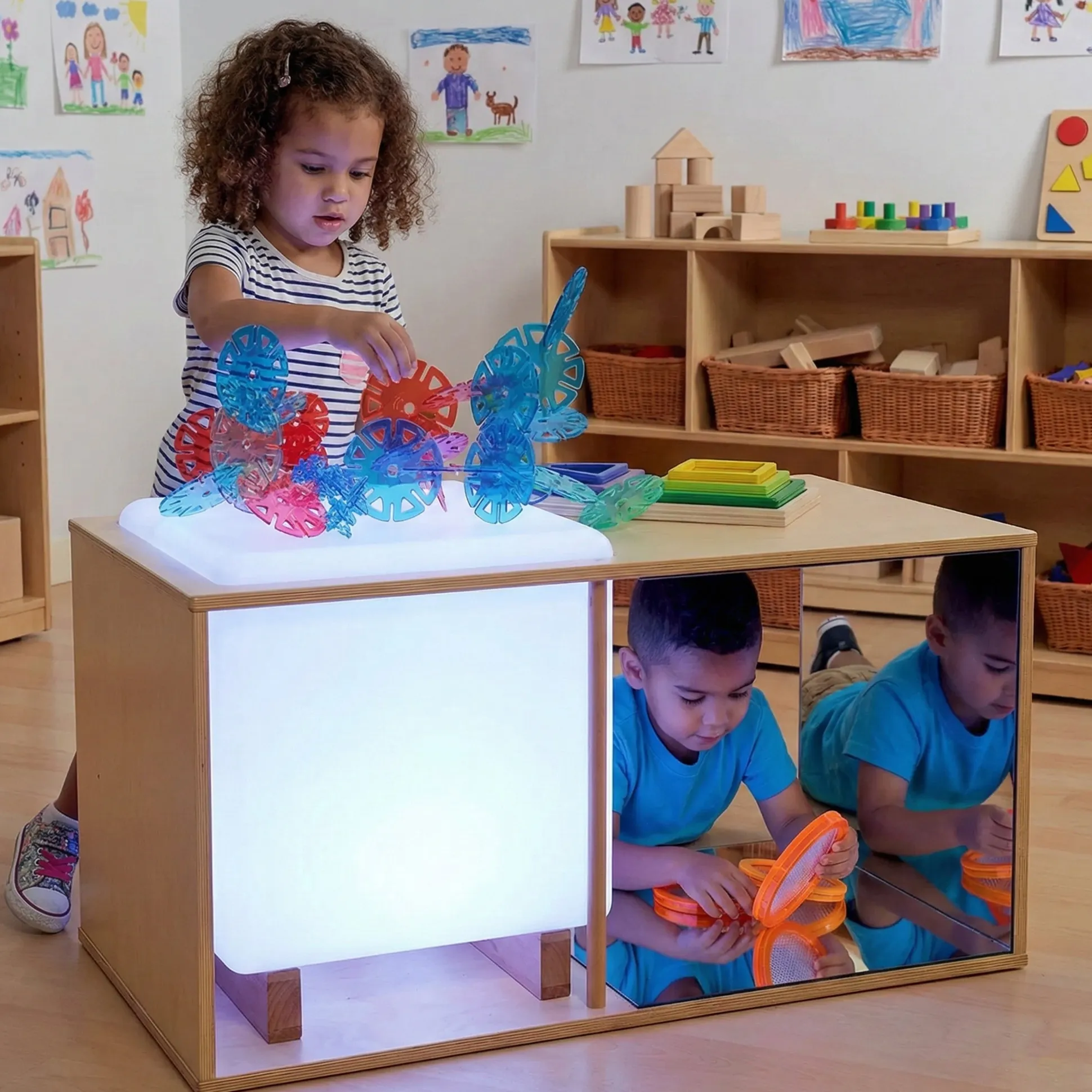 Ultimate Light Studio with Portable LED Light Cube