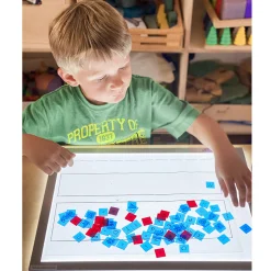 Ultra Bright LED Light Panel | 3-Setting Sensory & Color Exploration Tool