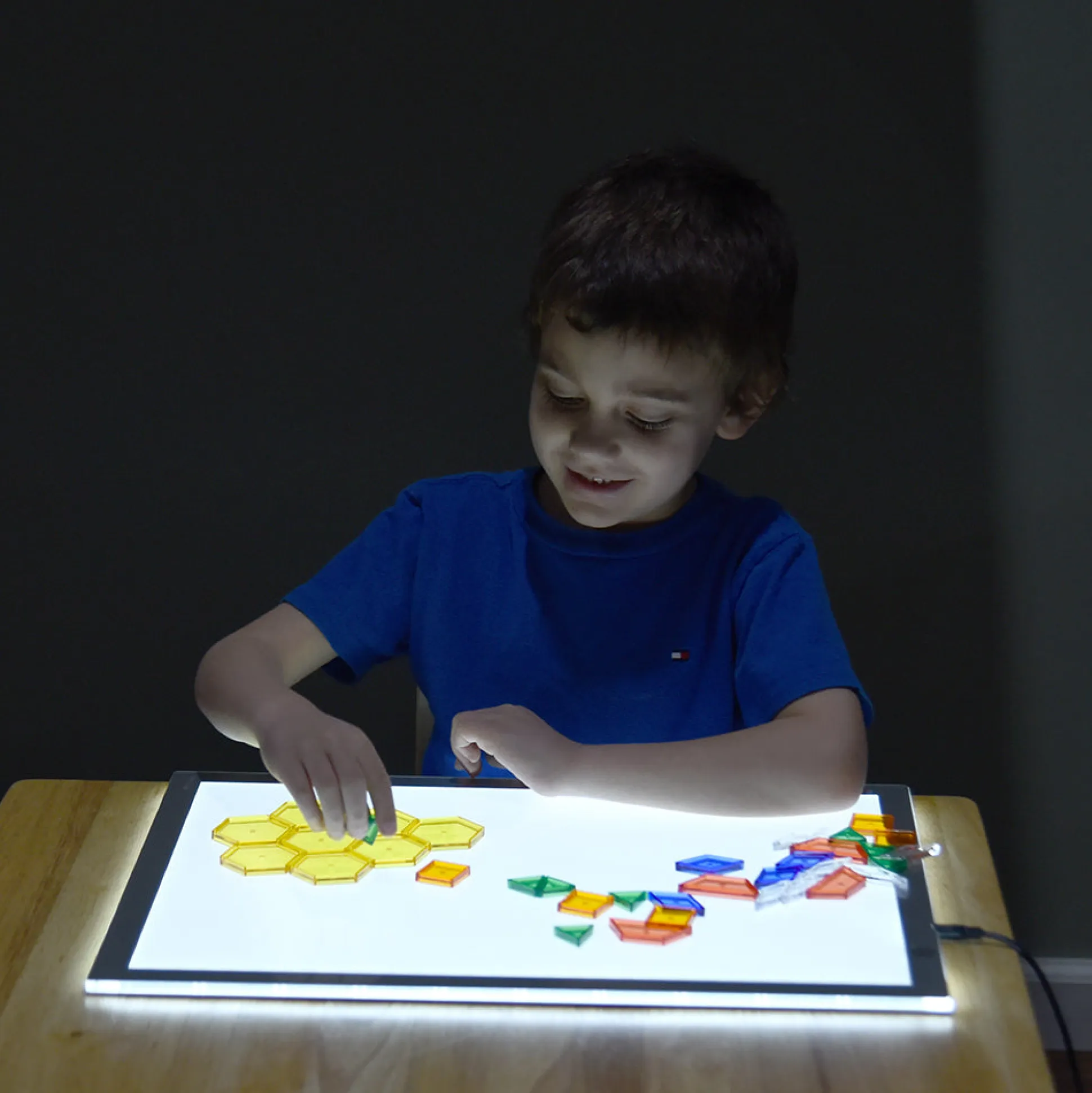 Ultra Bright LED Light Panel | 3-Setting Sensory & Color Exploration Tool