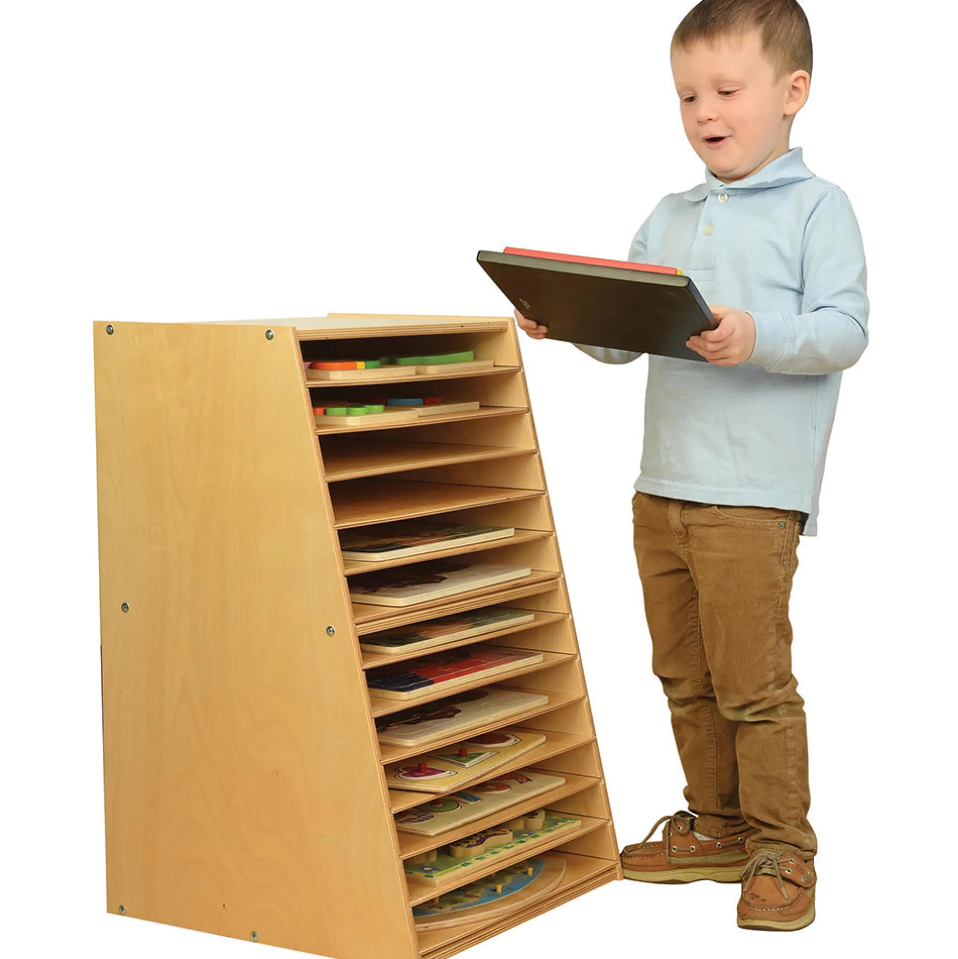 Universal Puzzle Stacking Station