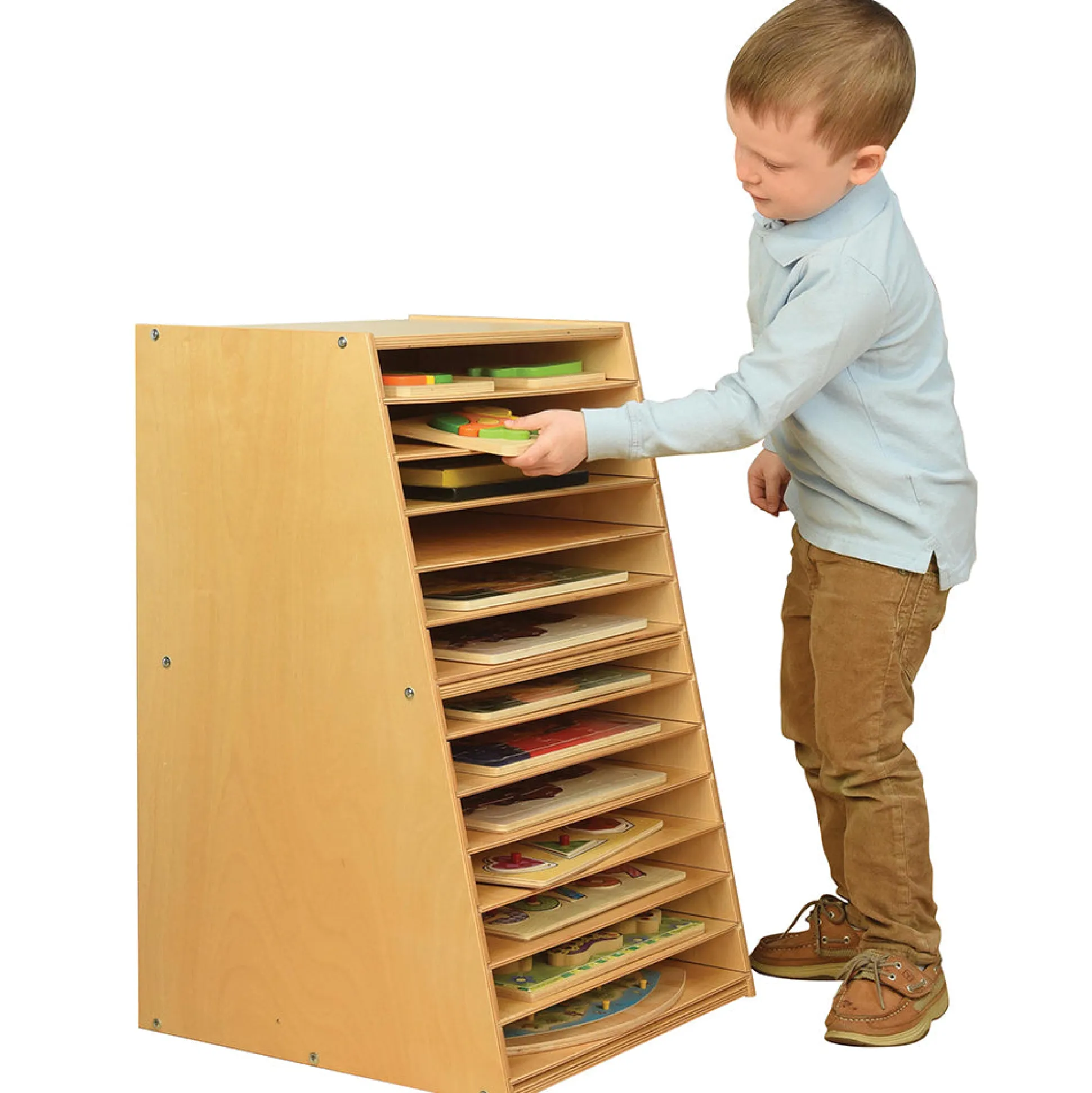 Universal Puzzle Stacking Station