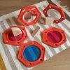 Visual Explorers Sensory Toy Set | 5 Colorful Frames with Mirrors & Acrylic Panels