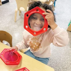 Visual Explorers Sensory Toy Set | 5 Colorful Frames with Mirrors & Acrylic Panels