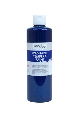 Washable Tempera Paint - Glitter Blue