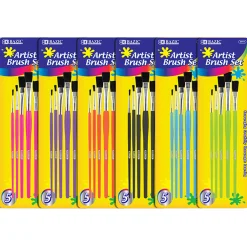 Watercolor Brushes Assorted - 5pcs