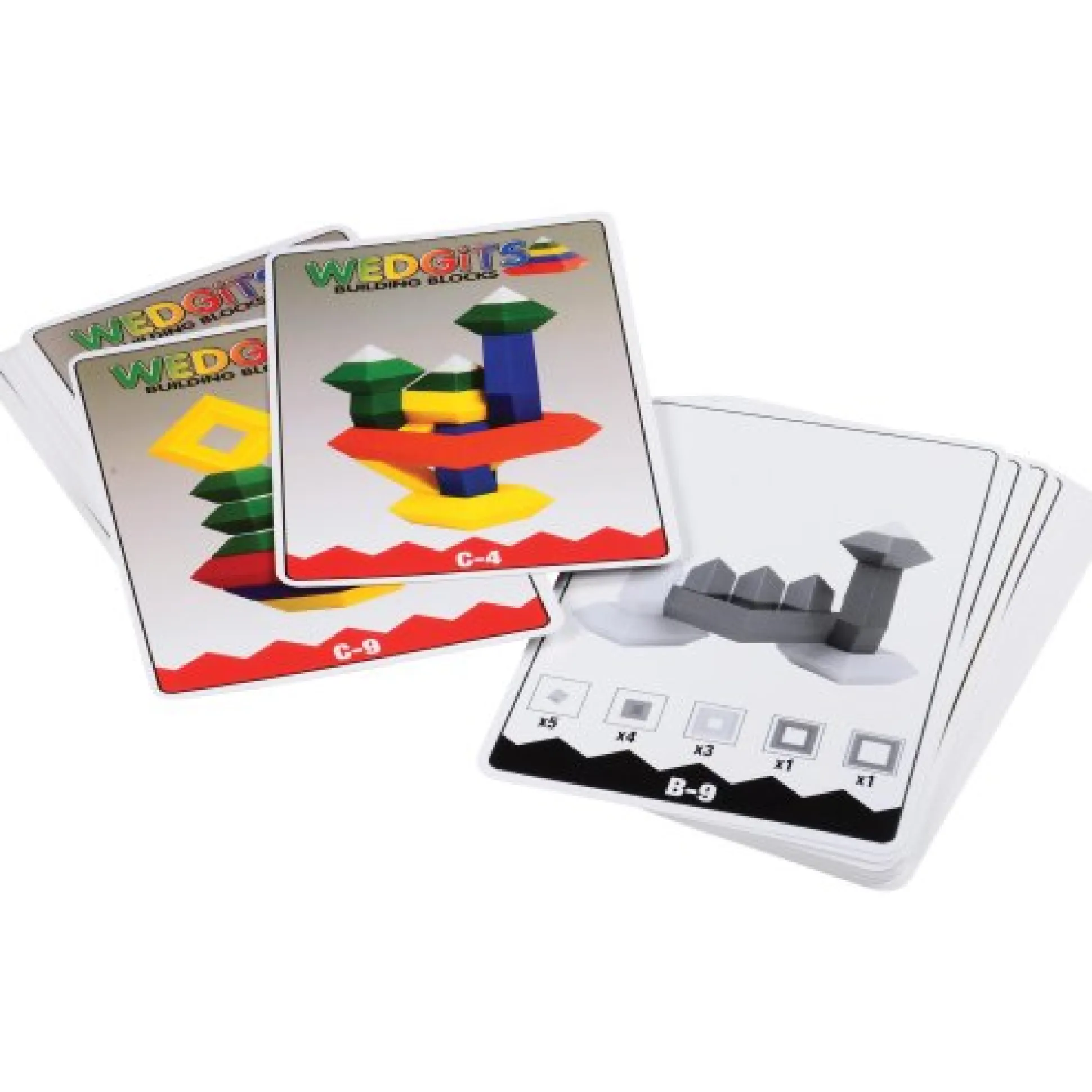 WEDGiTS® Junior Activity Kit – 20 Piece STEM Building Set Wedgits