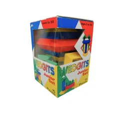 WEDGiTS® Junior Building Set – 15 Piece STEM Construction Set - Wedgits