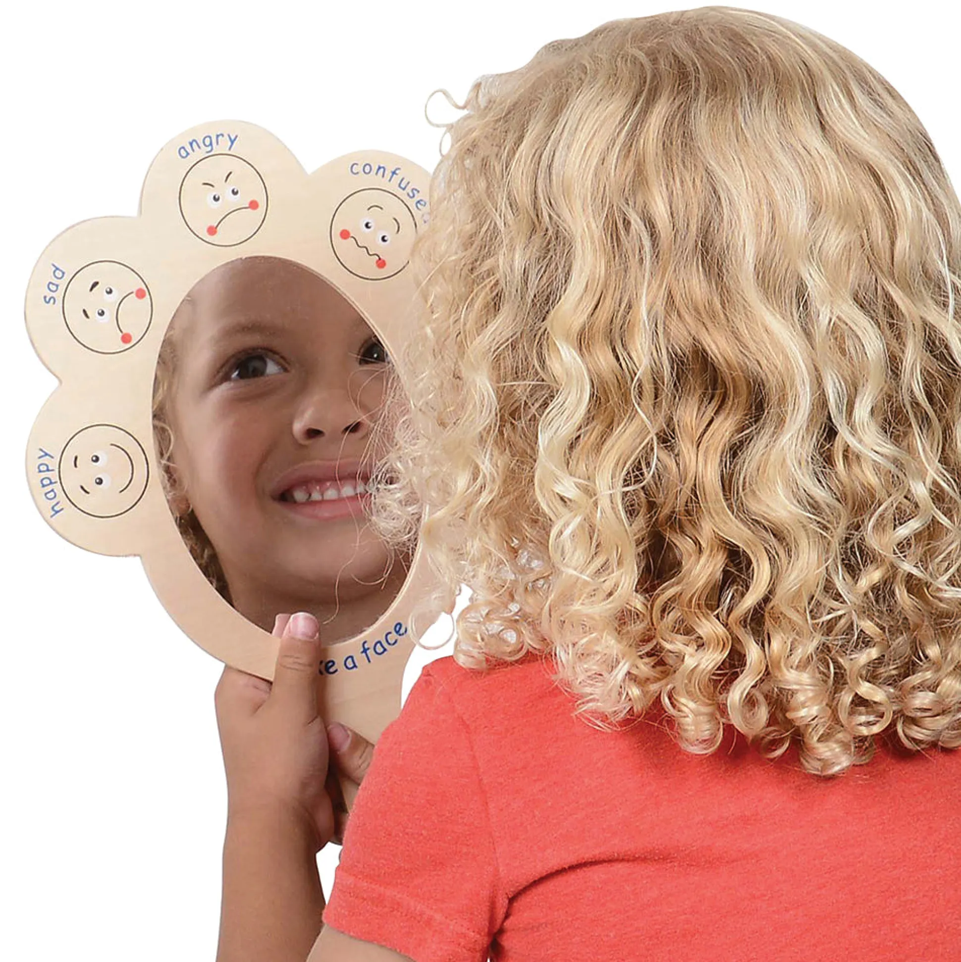 What Are You Feeling? Emotion Mirror | Write & Wipe Surface & 1 Marker