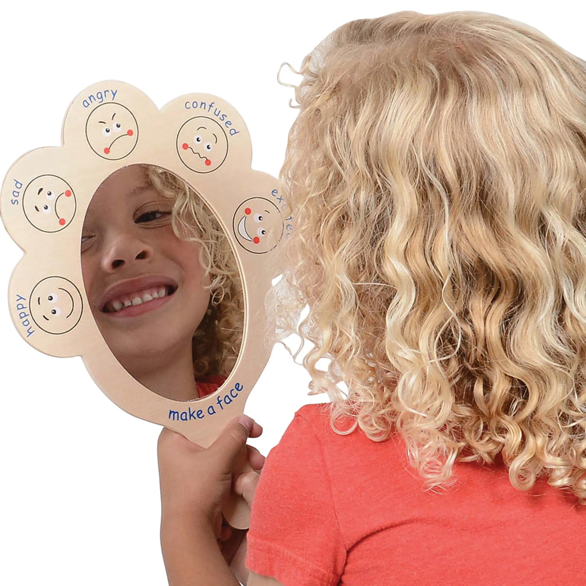 What Are You Feeling? Emotion Mirror | Write & Wipe Surface & 1 Marker