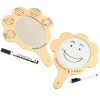 What Are You Feeling? Emotion Mirrors with Write & Wipe Surface | Set of 2