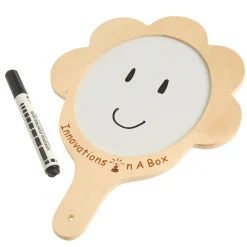 What Are You Feeling? Emotion Mirrors with Write & Wipe Surface | Set of 2