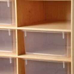 Wheeled Tote Unit With Jumbo Storage Totes