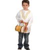 White and Rainbow Festival Top | Latin American Heritage