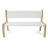 Whitney Plus 10″H Contoured Children’s Bench | Preschool Classroom Seating