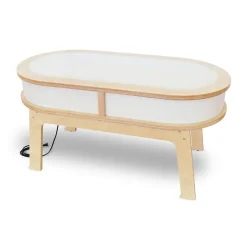 Whitney Plus Radiant LED Light Table | Curved Educational Light Table with Side Panels & UL-Listed Even Glow