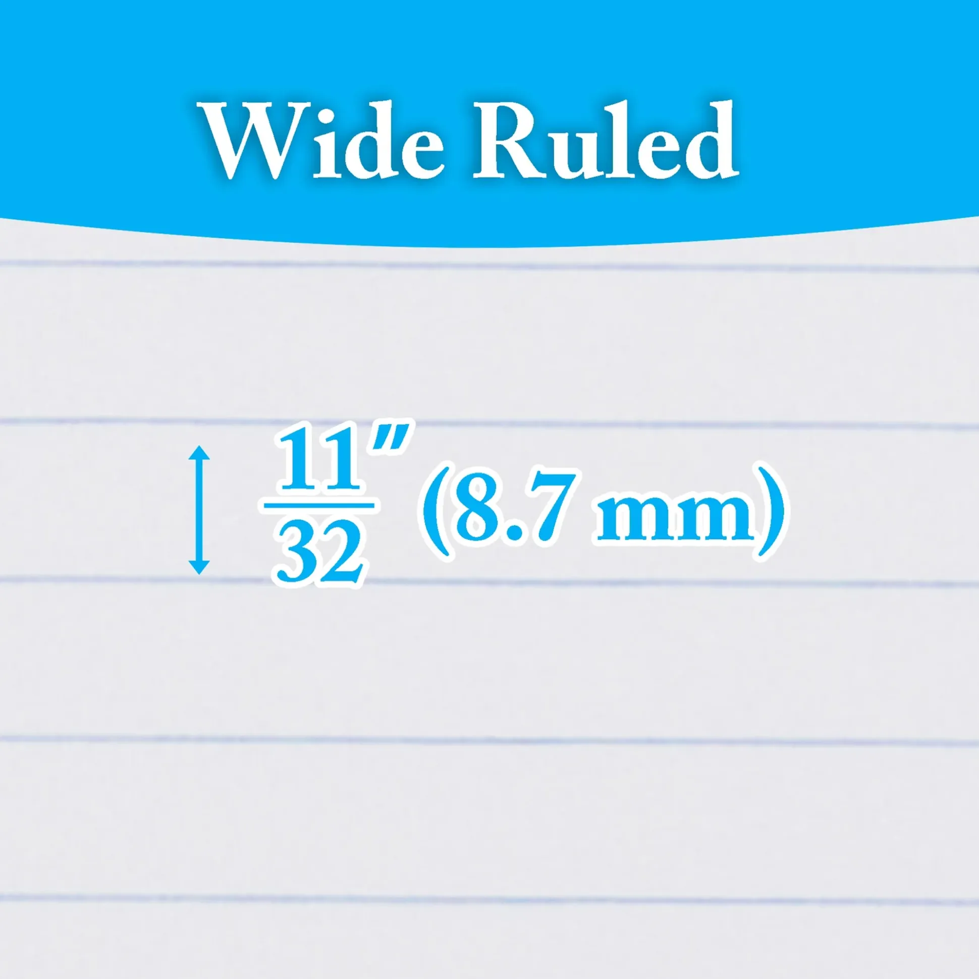 Wide Rule Composition Book, 100 Sheets, Black Marble