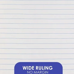 Wide Ruled Composition Journal – 40 Sheets (80 Pages)