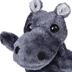 Wild Animal Plush Puppet - Hippo Puppet