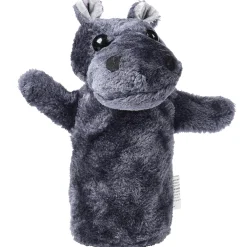 Wild Animal Plush Puppet - Hippo Puppet
