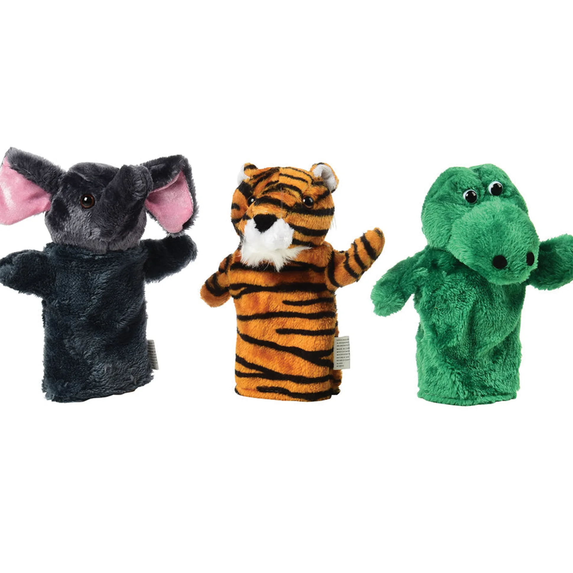 Wild Animals Plush Puppets