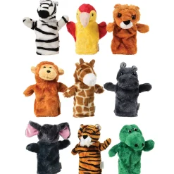 Wild Animals Plush Puppets