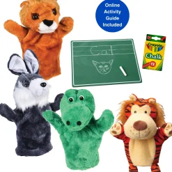 Wildlife Storytelling and Language Development Puppet Kit
