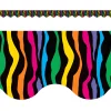 Wild Stripes Scalloped Border Trim