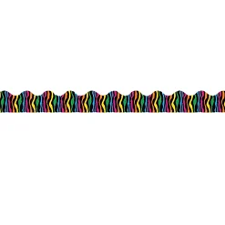 Wild Stripes Scalloped Border Trim