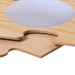 Wooden Alphabet Floor Puzzle | 26-Piece Educational Puzzle with Real Photos