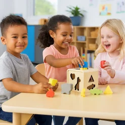 Wooden Animal and Shape Sorter
