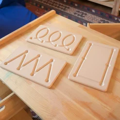 Wooden Breathing Boards Set | Eco-Friendly Stress Relief & Writing Skill Development Tool